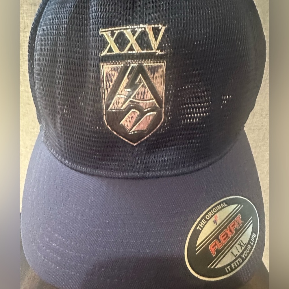 Navy Blue Mesh Cap